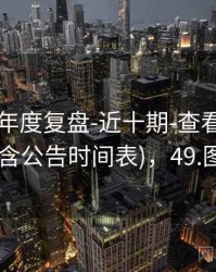 99图库-年度复盘-近十期-查看口径-学习中心(含公告时间表)，49.图库 首页
